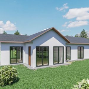 Casa Prefabricada 90 m2 Tradicional