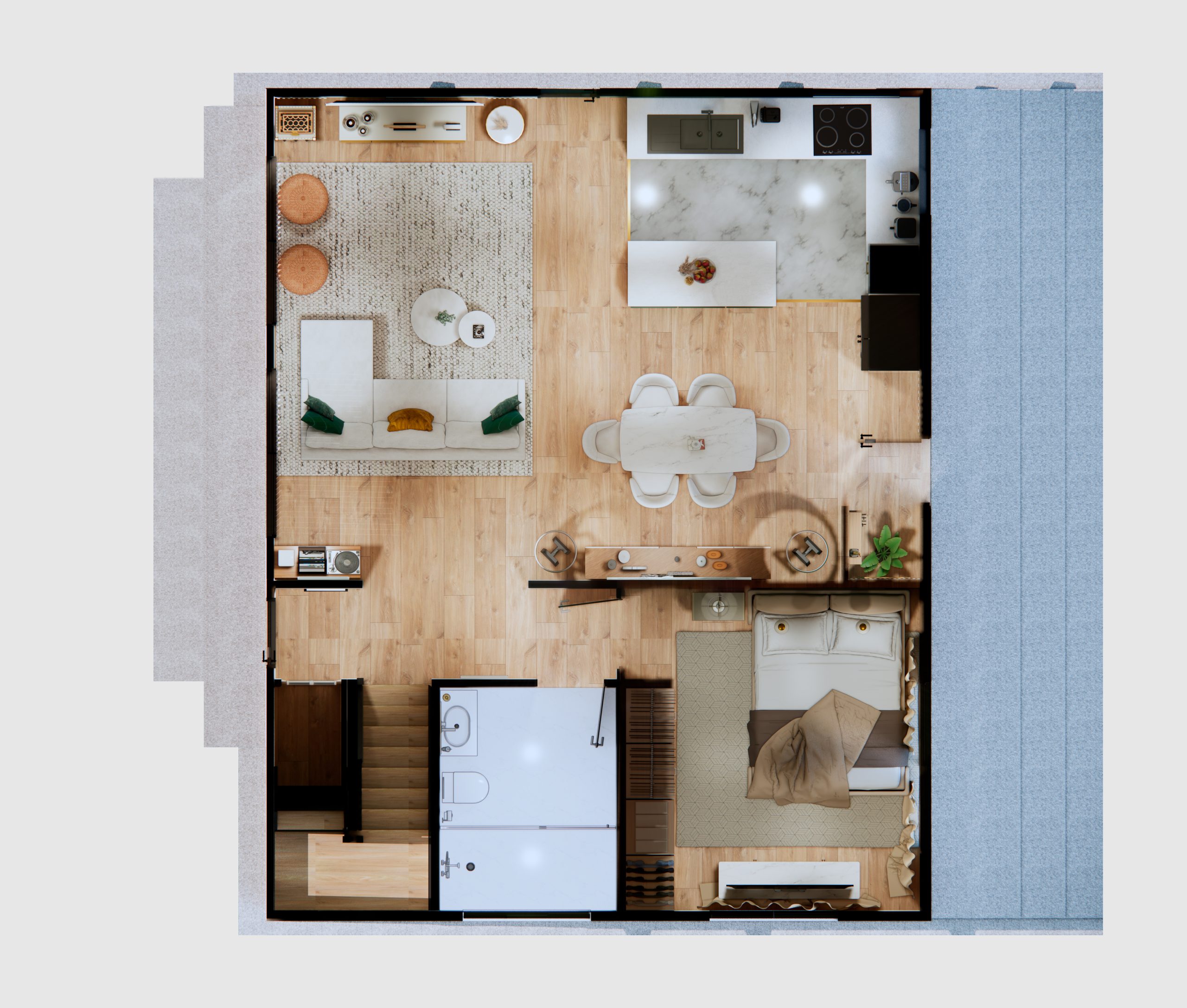 Casa Prefabricada 130 m2 (2 Pisos) - Imagen 7